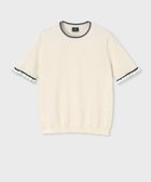 【ポール スミス/Paul Smith】の【洗える】フレアスリーブ 半袖ニット オフホワイト|ID: prp329100004516510 ipo3291000000031917859