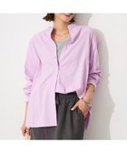 【クラフトスタンダードブティック/CRAFT STANDARD BOUTIQUE】のバックフリルシャツ 人気、トレンドファッション・服の通販 founy(ファニー) ファッション Fashion レディースファッション Fashion for Women トップス・カットソー Cut & Sew Tops シャツ・ブラウス・オフィスカジュアル Elegant Blouses & Button-Ups 春 Spring ギンガム Gingham, Gingham Fabric シンプル Simple, Minimal スタンド Stand Collar, Upright Stand ストライプ Stripe, Striped Pattern チェック Check, Plaid, Tartan ポケット Pocket, Pocket Detail 羽織 Haori, Light Jacket S/S・春夏 SS, Spring/Summer, Warm Season 夏 Summer エレガント 上品 Elegant 2025年 2025 2025春夏・S/S Spring/Summer 2025 SS25 thumbnail Pink|ID: prp329100004516524 ipo3291000000033332079