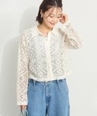 【クラフトスタンダードブティック/CRAFT STANDARD BOUTIQUE】のクロシェレースカーディガン Ivory|ID: prp329100004516540 ipo3291000000031918047