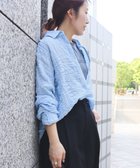 【クラフトスタンダードブティック/CRAFT STANDARD BOUTIQUE】のポコポコワッシャーシャツ 人気、トレンドファッション・服の通販 founy(ファニー) ファッション Fashion レディースファッション Fashion for Women トップス・カットソー Cut & Sew Tops シャツ・ブラウス・オフィスカジュアル Elegant Blouses & Button-Ups 春 Spring シアー Sheer, See-Through トレンド Trend, Trending Now フォルム Silhouette, Form ポケット Pocket, Pocket Detail 羽織 Haori, Light Jacket ワッシャー Washer, Crinkled Finish S/S・春夏 SS, Spring/Summer, Warm Season おすすめ Recommended / Our Picks 夏 Summer 2025年 2025 2025春夏・S/S Spring/Summer 2025 SS25 thumbnail Sax|ID: prp329100004516546 ipo3291000000033166971