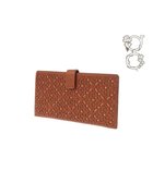 【ゲンテン/genten】のダイヤカットワーク マチなし長財布 チャ|ID: prp329100004516574 ipo3291000000033686067