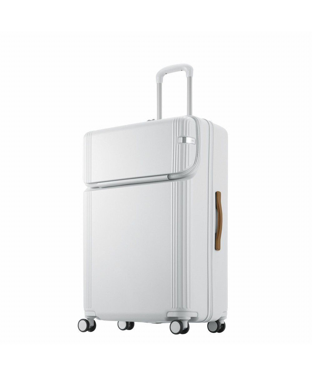 【エースバッグズアンドラゲッジ/ACE BAGS & LUGGAGE】のace. ファーニットZ スーツケース 88L 05046 エース インテリア・キッズ・メンズ・レディースファッション・服の通販 founy(ファニー) 　ファッション　Fashion　レディースファッション　WOMEN　トップス・カットソー　Tops/Tshirt　ニット　Knit Tops　スーツ　Suits　イエロー　Yellow　シンプル　Simple　フロント　Front　ポケット　Pocket　リュック　Ruck Sack　再入荷　Restock/Back In Stock/Re Arrival　NEW・新作・新着・新入荷　New Arrivals　旅行　Travel　スーツケース キャリーケース　Suitcase　ホワイト|ID: prp329100004516577 ipo3291000000031918264