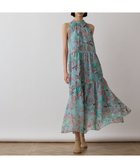 【グレース コンチネンタル/GRACE CONTINENTAL】のリゾートプリントティアードワンピース グリーン|ID: prp329100004516592 ipo3291000000031918352