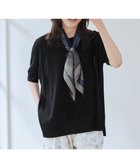 【ティアクラッセ/Tiaclasse】の【洗える】サラサラUVシアーニットドルマントップス ブラック|ID: prp329100004516597 ipo3291000000031918390