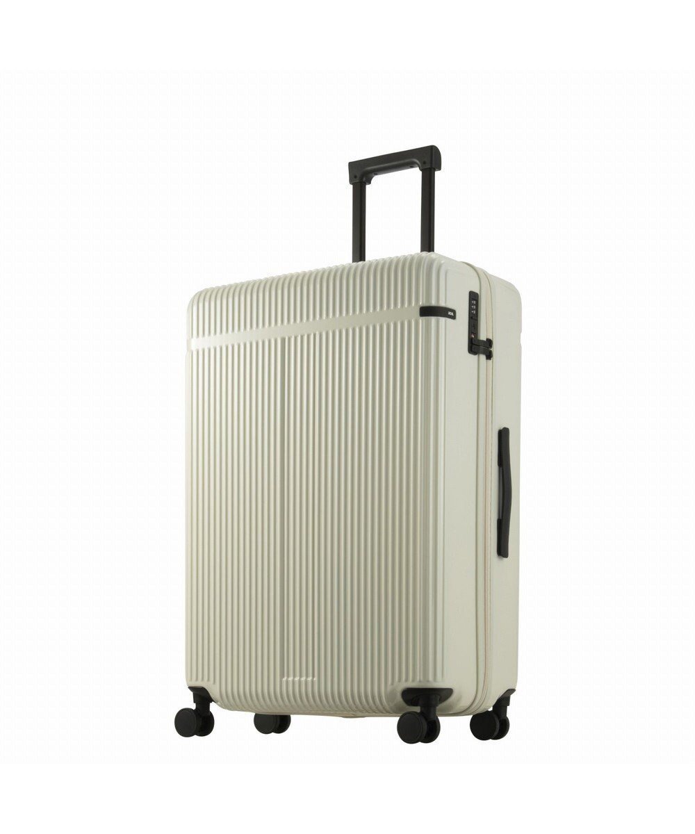 【エースバッグズアンドラゲッジ/ACE BAGS & LUGGAGE】のace. リエントZ スーツケース Lサイズ 90L 05763 インテリア・キッズ・メンズ・レディースファッション・服の通販 founy(ファニー) 　ファッション　Fashion　レディースファッション　WOMEN　スーツ　Suits　軽量　Lightweight　シンプル　Simple　スタイリッシュ　Stylish　スマート　Smart　パール　Pearl　ポケット　Pocket　メッシュ　Mesh　メンズ　Mens　リュック　Ruck Sack　再入荷　Restock/Back In Stock/Re Arrival　NEW・新作・新着・新入荷　New Arrivals　おすすめ　Recommend　旅行　Travel　スーツケース キャリーケース　Suitcase　ビジネス 仕事 通勤　Business　アイボリー|ID: prp329100004516607 ipo3291000000031918452