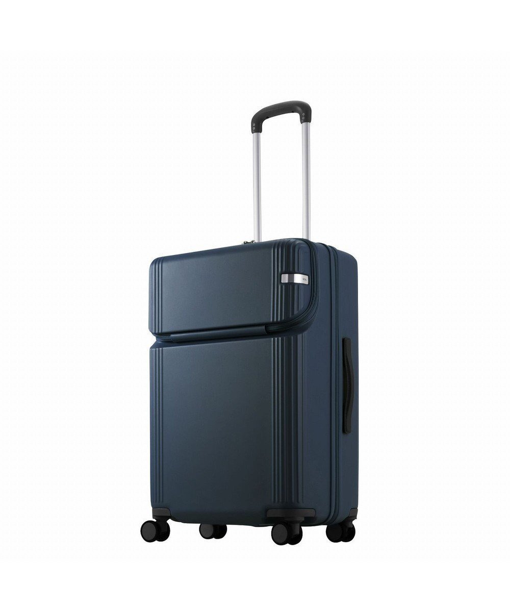 【エースバッグズアンドラゲッジ/ACE BAGS & LUGGAGE】のace. ファーニットZ スーツケース 62L 05045 エース インテリア・キッズ・メンズ・レディースファッション・服の通販 founy(ファニー) 　ファッション　Fashion　レディースファッション　WOMEN　トップス・カットソー　Tops/Tshirt　ニット　Knit Tops　スーツ　Suits　イエロー　Yellow　シンプル　Simple　フロント　Front　ポケット　Pocket　リュック　Ruck Sack　再入荷　Restock/Back In Stock/Re Arrival　NEW・新作・新着・新入荷　New Arrivals　旅行　Travel　スーツケース キャリーケース　Suitcase　ネイビー|ID: prp329100004516609 ipo3291000000031918462