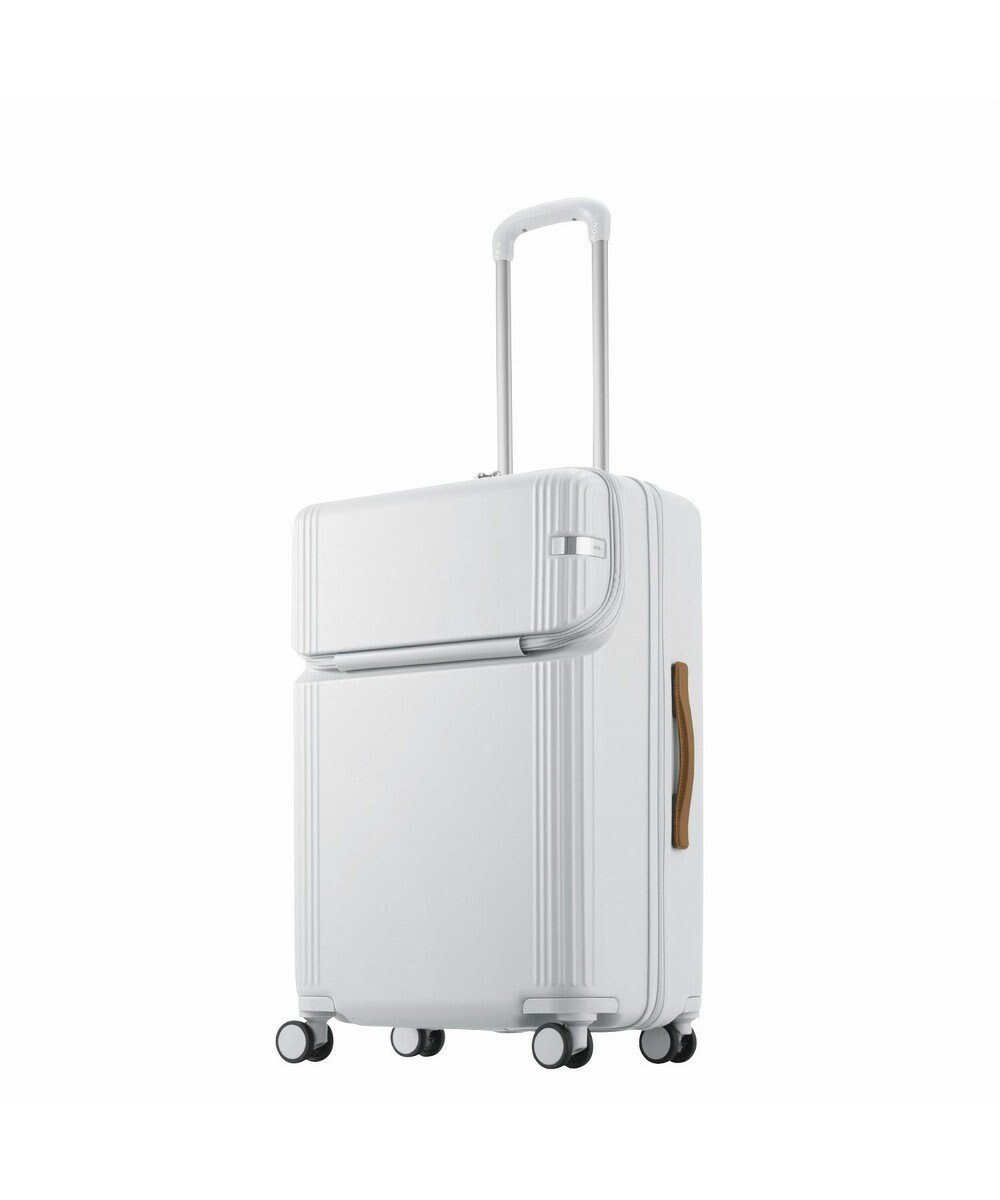 【エースバッグズアンドラゲッジ/ACE BAGS & LUGGAGE】のace. ファーニットZ スーツケース 62L 05045 エース インテリア・キッズ・メンズ・レディースファッション・服の通販 founy(ファニー) 　ファッション　Fashion　レディースファッション　WOMEN　トップス・カットソー　Tops/Tshirt　ニット　Knit Tops　スーツ　Suits　イエロー　Yellow　シンプル　Simple　フロント　Front　ポケット　Pocket　リュック　Ruck Sack　再入荷　Restock/Back In Stock/Re Arrival　NEW・新作・新着・新入荷　New Arrivals　旅行　Travel　スーツケース キャリーケース　Suitcase　ホワイト|ID: prp329100004516609 ipo3291000000031918464