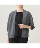 【自由区/JIYU-KU】の【洗える】ブライトシアー カーディガン 人気、トレンドファッション・服の通販 founy(ファニー) ファッション Fashion レディースファッション Fashion for Women トップス・カットソー Cut & Sew Tops カーディガン・羽織り Layered Style Cardigans カーディガン Cardigan, Knitwear シアー Sheer, See-Through トレンド Trend, Trending Now ブライト Bright, Shiny 夏 Summer 春 Spring S/S・春夏 SS, Spring/Summer, Warm Season 洗える Machine Washable thumbnail チャコール|ID: prp329100004516610 ipo3291000000033577596