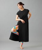 【チャコット/Chacott】のChacott BALANCE EasyCare+ スリットワンピース ブラック|ID: prp329100004516621 ipo3291000000031918552