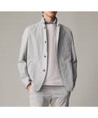 【ジョセフ アブード/JOSEPH ABBOUD / MEN】の夏ブルゾン【JAPANファブリック/清涼/軽量】ダブルワッシャーストレッチ ブルゾン ライトグレー系|ID: prp329100004517507 ipo3291000000032695419