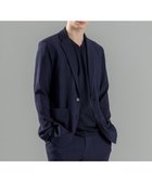 【ジョゼフ オム/JOSEPH HOMME / MEN】の【洗える/ストレッチ】ソフトプリーツストレッチ ジャケット ネイビー系|ID: prp329100004517509 ipo3291000000031929689