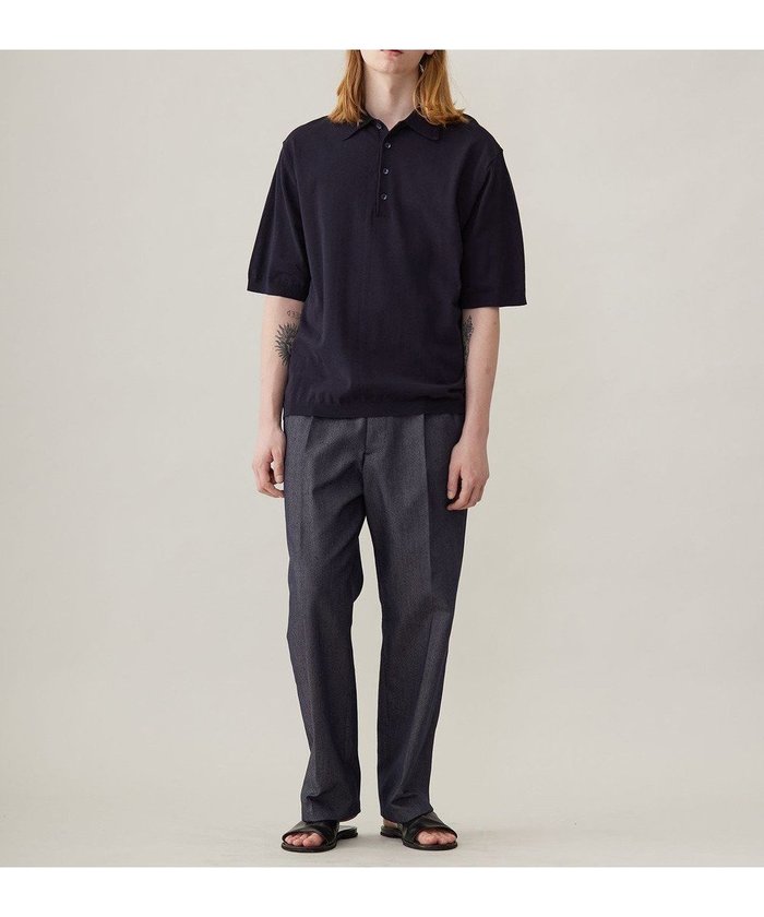 【アンフィーロ/UNFILO / MEN】のFINE MOVE ニットポロ 24年春夏商品 インテリア・キッズ・メンズ・レディースファッション・服の通販 founy(ファニー) https://founy.com/ ファッション Fashion メンズファッション Men's Style Online トップス・カットソー Tops/Tshirt/Men ニット Knit Tops セーター Sweater トレンド Trend ロング Long 夏 Summer 春 Spring S/S・春夏 Ss・Spring/Summer |ID: prp329100004517513 ipo3291000000032574241