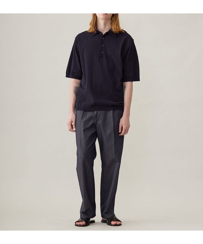 【アンフィーロ/UNFILO / MEN】のFINE MOVE ニットポロ 24年春夏商品 インテリア・キッズ・メンズ・レディースファッション・服の通販 founy(ファニー) https://founy.com/ ファッション Fashion メンズファッション Fashion for Men トップス・カットソー Cut & Sew Tops ニット・セーター / 定番トップス Knit Tops & Sweaters セーター Sweater, Knitwear トレンド Trend, Trending Now ロング Long, Long-Length 夏 Summer 春 Spring S/S・春夏 SS, Spring/Summer, Warm Season |ID: prp329100004517513 ipo3291000000034817139