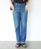 【サキュウ/caqu】の【洗える/リネン混/涼しい】FS linen tapered straight テーパードストレートデニム 1year|ID: prp329100004517529 ipo3291000000034221300