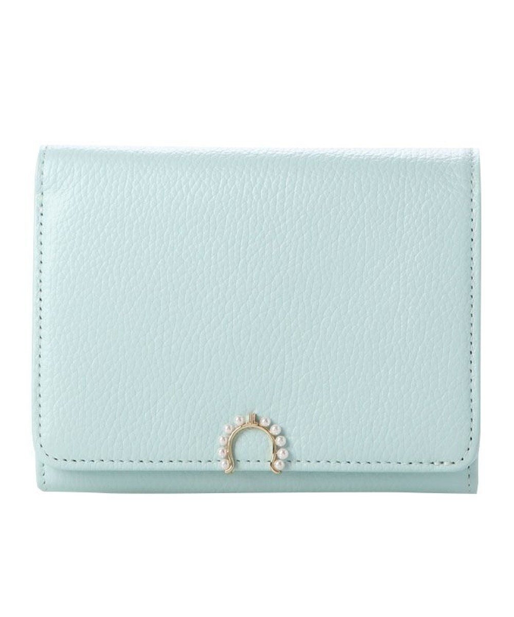 【ランバン オン ブルー/LANVIN en Bleu】のサンドニ 二つ折り中Lファスナー財布 インテリア・キッズ・メンズ・レディースファッション・服の通販 founy(ファニー) 　ファッション　Fashion　レディースファッション　WOMEN　財布　Wallets　パール　Pearl　ブローチ　Brooch　エレガント 上品　Elegant　人気　Popularity　財布　Wallet　ライトブルー|ID: prp329100004517530 ipo3291000000031929960