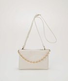 【トプカピ/TOPKAPI】の【TREASURE TOPKAPI】スムース レザー チェーン付き スワローマチ ミニ ショルダー バッグ オフ|ID: prp329100004517531 ipo3291000000031929964