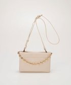 【トプカピ/TOPKAPI】の【TREASURE TOPKAPI】スムース レザー チェーン付き スワローマチ ミニ ショルダー バッグ ライトベージュ|ID: prp329100004517531 ipo3291000000031929965
