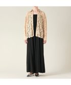 【グレース コンチネンタル/GRACE CONTINENTAL】のコードレースオーバーシャツ ベージュ|ID: prp329100004517533 ipo3291000000031930023