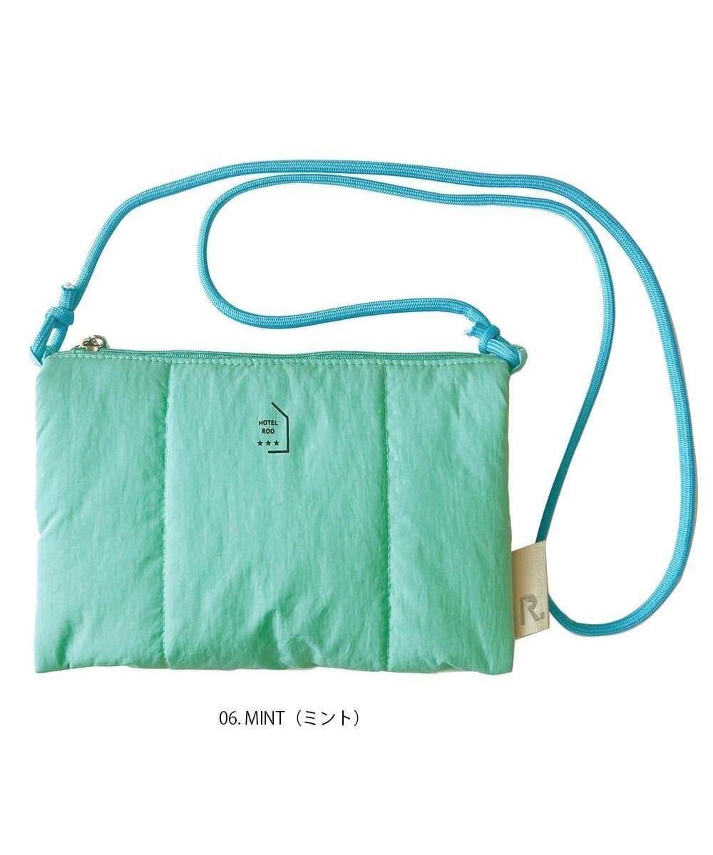 【ルートート/ROOTOTE】の1116【ファスナー開閉】EU.サコッシュ.イントリップ-A インテリア・キッズ・メンズ・レディースファッション・服の通販 founy(ファニー) 　ファッション　Fashion　レディースファッション　WOMEN　カメラ　Camera　クッション　Cushion　軽量　Lightweight　ショルダー　Shoulder　ハンカチ　Handkerchief　フィット　Fit　ポケット　Pocket　旅行　Travel　小旅行　Trip　NEW・新作・新着・新入荷　New Arrivals　06:ミント|ID: prp329100004517567 ipo3291000000031930502
