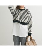 【グリーンパークス/Green Parks】の・ELENCARE DUE ジャカードショートニット 人気、トレンドファッション・服の通販 founy(ファニー) ファッション Fashion レディースファッション WOMEN トップス・カットソー Tops/Tshirt ニット Knit Tops ショート Short ジャカード Jacquard セーター Sweater バランス Balance ポケット Pocket ワイド Wide A/W・秋冬 Aw・Autumn/Winter・Fw・Fall-Winter thumbnail Off White|ID: prp329100004517575 ipo3291000000031930624