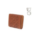 【ゲンテン/genten】のダイヤカットワーク 二つ折り財布 チャ|ID: prp329100004517579 ipo3291000000033686072