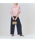 【グレース コンチネンタル/GRACE CONTINENTAL】のワッフルボーダートップ ピンク|ID: prp329100004517581 ipo3291000000031930731