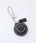 【トプカピ/TOPKAPI】の【Breath TOPKAPI】SMILE COLLECTION スマイル ラウンド ポーチ チャーム ブラック|ID: prp329100004517587 ipo3291000000031930762