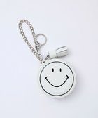【トプカピ/TOPKAPI】の【Breath TOPKAPI】SMILE COLLECTION スマイル ラウンド ポーチ チャーム ホワイト|ID: prp329100004517587 ipo3291000000031930763
