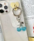 【ウィゴー/WEGO】のカラークリアチェリーキーホルダー ブルー|ID: prp329100004517600 ipo3291000000032212787