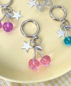 【ウィゴー/WEGO】のカラークリアチェリーキーホルダー ライトピンク|ID: prp329100004517600 ipo3291000000032212788