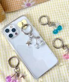【ウィゴー/WEGO】のカラークリアチェリーキーホルダー 柄1|ID: prp329100004517600 ipo3291000000032212791
