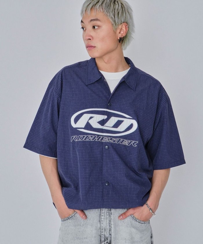 【ウィゴー/WEGO】の【ユニセックス着用ITEM】リップストップグラフィックシャツ(SS) インテリア・キッズ・メンズ・レディースファッション・服の通販 founy(ファニー) https://founy.com/ ファッション Fashion レディースファッション WOMEN トップス・カットソー Tops/Tshirt シャツ/ブラウス Shirts/Blouses 春 Spring 秋 Autumn/Fall グラフィック Graphic スマホ Smartphone セットアップ Set Up デニム Denim トレンド Trend 人気 Popularity フロント Front 半袖 Short Sleeve 羽織 Haori リップ Lip S/S・春夏 Ss・Spring/Summer おすすめ Recommend 夏 Summer |ID: prp329100004517604 ipo3291000000032212884