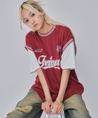 【ウィゴー/WEGO】の【ユニセックス着用ITEM/MLサイズ展開】フェイクタンクグラフィックT(SS) ワイン|ID: prp329100004517605 ipo3291000000032212896