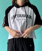 【ウィゴー/WEGO】のフーデッドラグランT ブラック|ID: prp329100004517608 ipo3291000000031930915