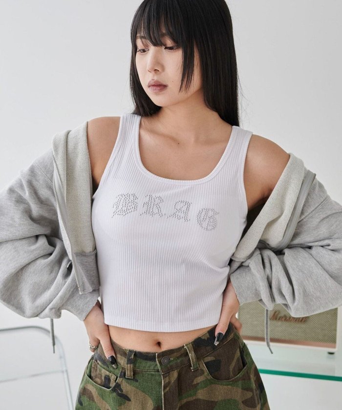 【ウィゴー/WEGO】の【カップ付きインナー】ロゴスタッズカップインタンク インテリア・キッズ・メンズ・レディースファッション・服の通販 founy(ファニー) https://founy.com/ ファッション Fashion レディースファッション WOMEN トップス・カットソー Tops/Tshirt おすすめ Recommend インナー Inner ジャケット Jacket スタッズ Studs スマホ Smartphone タンク Tank プチプライス・低価格 Affordable 夏 Summer 春 Spring S/S・春夏 Ss・Spring/Summer |ID: prp329100004517618 ipo3291000000031930945