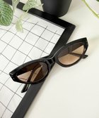 【ウィゴー/WEGO】の【ユニセックス着用ITEM】カラーレンズキャットアイ ブラウン|ID: prp329100004517623 ipo3291000000031930965