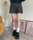 【ウィゴー/WEGO】のデニムショートパンツ ブラックその他|ID: prp329100004517624 ipo3291000000031930971