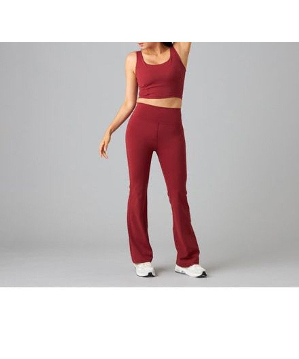 【チャコット/Chacott】のChacott BALANCE Boost フレアパンツ インテリア・キッズ・メンズ・レディースファッション・服の通販 founy(ファニー) 　ファッション　Fashion　レディースファッション　Fashion for Women　パンツ　Pants & Trousers　ストレッチ　Stretch, Stretchy Fabric　バランス　Balance, Style Balance　フィット　Fit, Slim Fit　フレア　Flare, Flared　レギンス　Leggings, Stretch Pants　ワインレッド|ID: prp329100004517633 ipo3291000000034434963