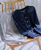 【トック/TOQUE】の25SS新作〈大草直子さんアドバイザー〉【洗える/天然素材】ウォッシャブルシルク×コットン粗メッシュニットカーディガン グレー|ID: prp329100004517637 ipo3291000000031931021