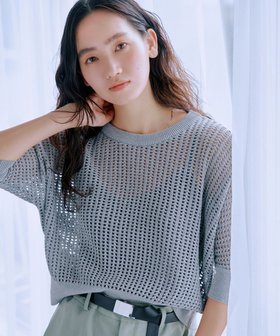 【トック/TOQUE】の25SS新作〈大草直子さんアドバイザー〉【洗える/天然素材】ウォッシャブルシルク×コットン粗メッシュニットドルマンスリーブ5分袖 人気、トレンドファッション・服の通販 founy(ファニー) ファッション Fashion レディースファッション Ladies' Fashion Online トップス・カットソー Tops/Tshirt ニット Knit Tops 春 Spring 洗える Washable キャミソール Camisole シルク Silk セーター Sweater タンク Tank メッシュ Mesh S/S・春夏 Ss・Spring/Summer おすすめ Recommend 夏 Summer エレガント 上品 Elegant ビジネス 仕事 通勤 Business 2025年 2025 2025春夏・S/S Ss,Spring/Summer,2025 |ID:prp329100004517638