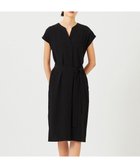 【ベイジ,/BEIGE,】のCINDY / Vネックワンピース Black×Black|ID: prp329100004517642 ipo3291000000031931039