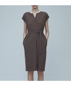 【ベイジ,/BEIGE,】のCINDY / Vネックワンピース Mocha×Ecru|ID: prp329100004517642 ipo3291000000032640042
