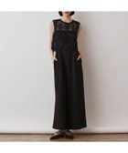 【グレース コンチネンタル/GRACE CONTINENTAL】のレースコンビサロペット ブラック|ID: prp329100004517643 ipo3291000000031931044