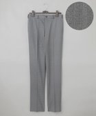 【五大陸/gotairiku / MEN】の圧倒的清涼感・8つの機能美【接触冷感/通気性/軽量/撥水…等】クールドッツ セットアップパンツ_ヘリンボーンプリント(25年モデル) ライトグレー_ヘリンボーン柄|ID: prp329100004518703 ipo3291000000031941390