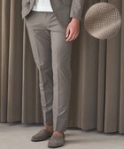 【五大陸/gotairiku / MEN】の圧倒的清涼感・8つの機能美【接触冷感/通気性/軽量/撥水…等】クールドッツ セットアップパンツ_ヘリンボーンプリント(25年モデル) ベージュ_ヘリンボーン柄|ID: prp329100004518703 ipo3291000000032633708