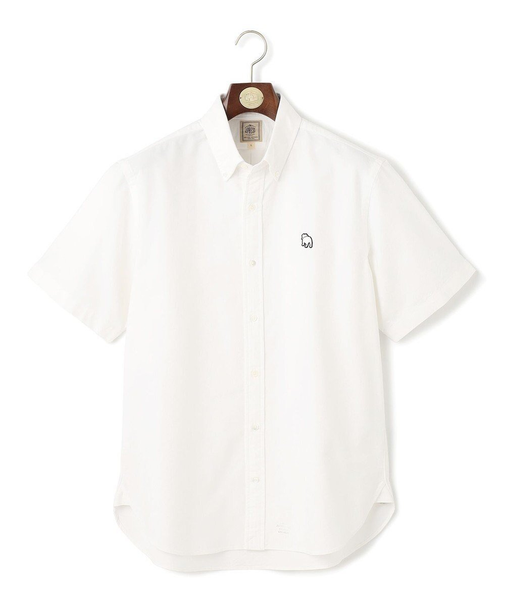 【ジェイ プレス/J.PRESS / MEN】の【WEB限定】コットンオックスバックブルシャツ / B.D. インテリア・キッズ・メンズ・レディースファッション・服の通販 founy(ファニー) 　ファッション　Fashion　メンズファッション　MEN　トップス・カットソー　Tops/Tshirt/Men　シャツ　Shirts　インナー　Inner　春　Spring　シンプル　Simple　ドレス　Dress　バランス　Balance　フィット　Fit　プリント　Print　ベーシック　Basic　羽織　Haori　メンズ　Mens　S/S・春夏　Ss・Spring/Summer　再入荷　Restock/Back In Stock/Re Arrival　NEW・新作・新着・新入荷　New Arrivals　夏　Summer　ギフト プレゼント　Gift Present　ホワイト系|ID: prp329100004518705 ipo3291000000031941400