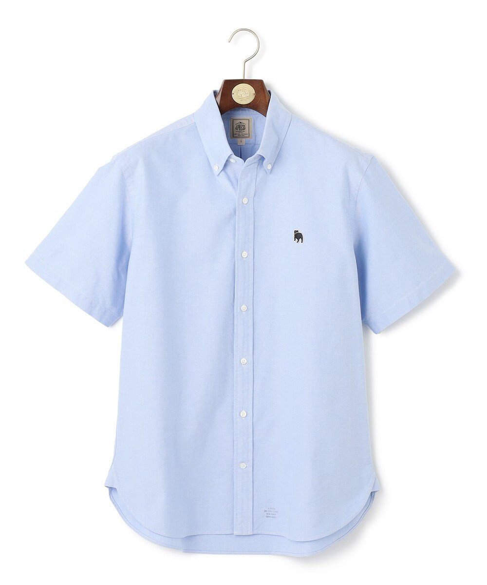 【ジェイ プレス/J.PRESS / MEN】の【WEB限定】コットンオックスバックブルシャツ / B.D. インテリア・キッズ・メンズ・レディースファッション・服の通販 founy(ファニー) 　ファッション　Fashion　メンズファッション　MEN　トップス・カットソー　Tops/Tshirt/Men　シャツ　Shirts　インナー　Inner　春　Spring　シンプル　Simple　ドレス　Dress　バランス　Balance　フィット　Fit　プリント　Print　ベーシック　Basic　羽織　Haori　メンズ　Mens　S/S・春夏　Ss・Spring/Summer　再入荷　Restock/Back In Stock/Re Arrival　NEW・新作・新着・新入荷　New Arrivals　夏　Summer　ギフト プレゼント　Gift Present　ブルー系|ID: prp329100004518705 ipo3291000000031941401