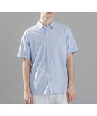 【ジョゼフ オム/JOSEPH HOMME / MEN】の新素材【洗える/ストレッチ】ハイゲージコットンジャージー レギュラーカラーシャツ サックスブルー系|ID: prp329100004518709 ipo3291000000031941417