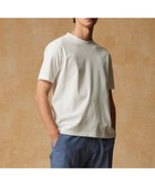 【ジョセフ アブード/JOSEPH ABBOUD / MEN】の【和紙ニット/日本素材・縫製/ 軽量/通気性/速乾性】和紙フライス Tシャツ ホワイト系|ID: prp329100004518710 ipo3291000000031941421