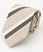 【ジョセフ アブード/JOSEPH ABBOUD / MEN】の【日本製】メランジレジメンタル ネクタイ ベージュ系1|ID: prp329100004518714 ipo3291000000031941452